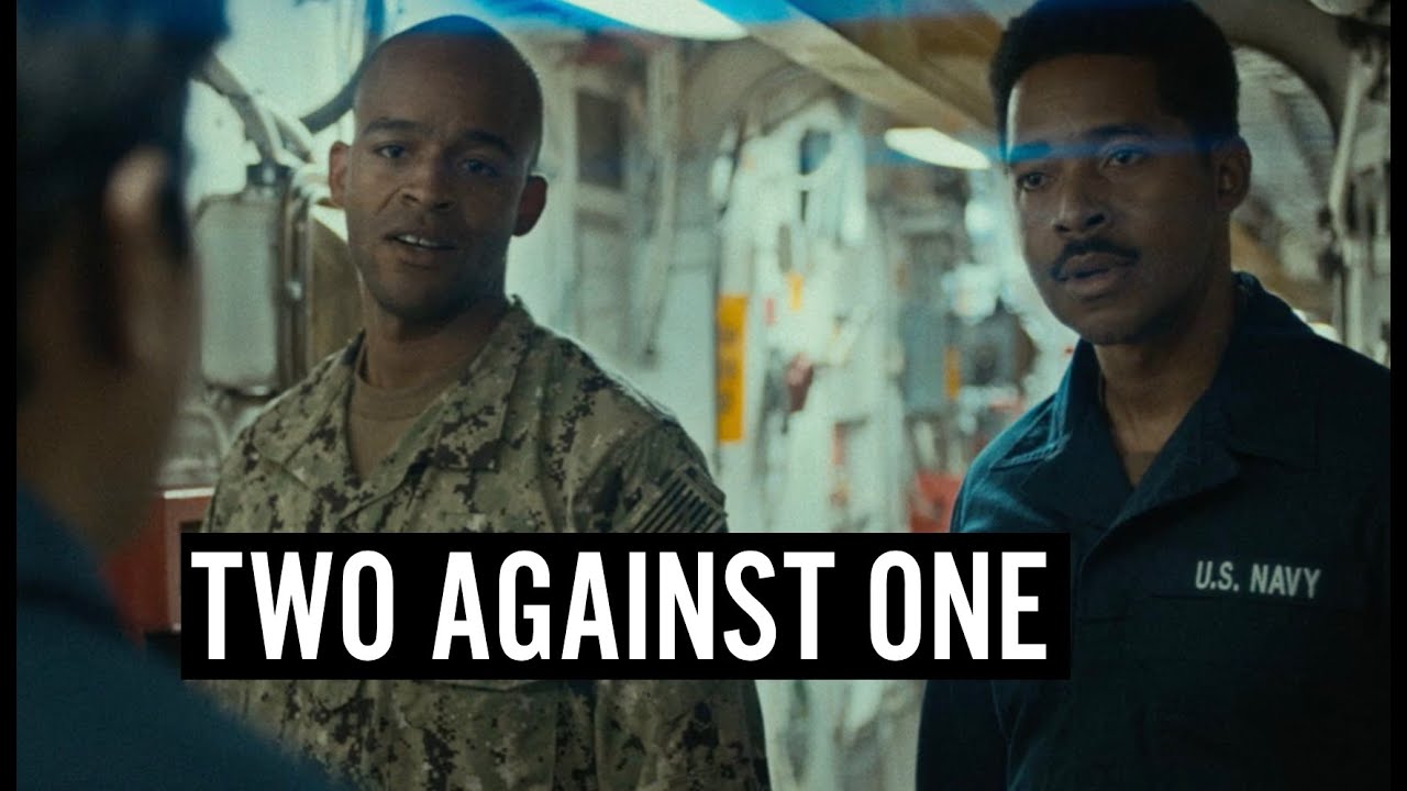 Two against One on US Navy Sailor