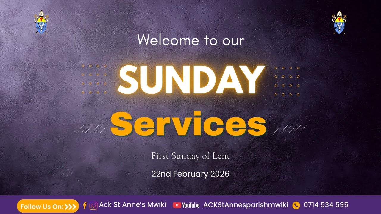 22ND FEBRUARY 2026 || ENGLISH SERVICE || FIRST SUNDAY OF LENT