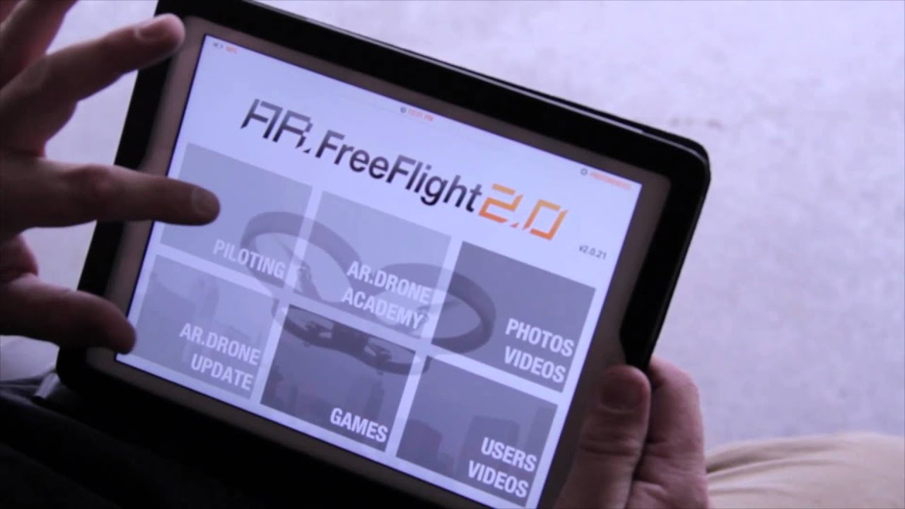 Parrot AR Drone 2.0 Full Flight Review