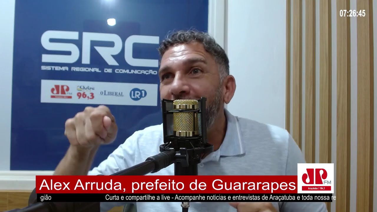 Entrevista prefeito de Guararapes, Alex Arruda | Jornal da Manhã Araçatuba | 24.02.2026