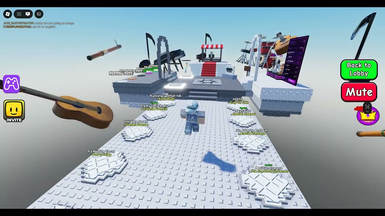 roblox lyrics songs
