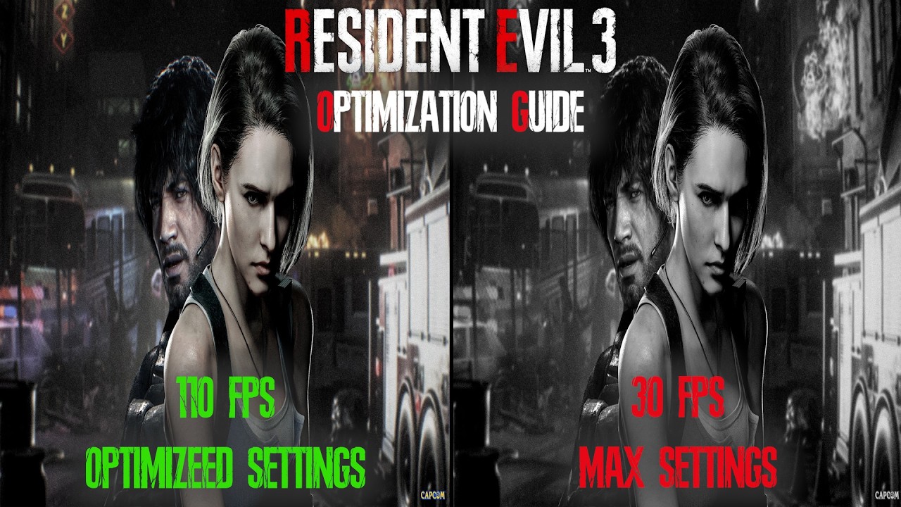 Resident Evil 3 Remake Optimization Guide | Best Settings To Fix Lag And Boost FPS.