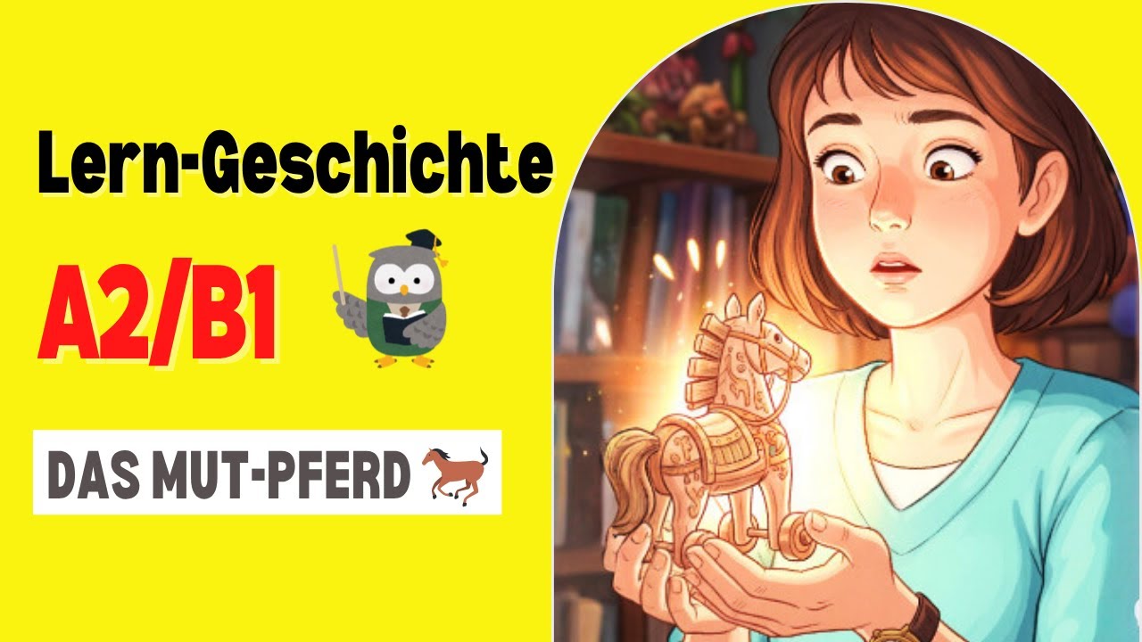 #1 Geschichte zum DEUTSCH lernen, hören und üben | Niveau A2-B1 |  #learngerman