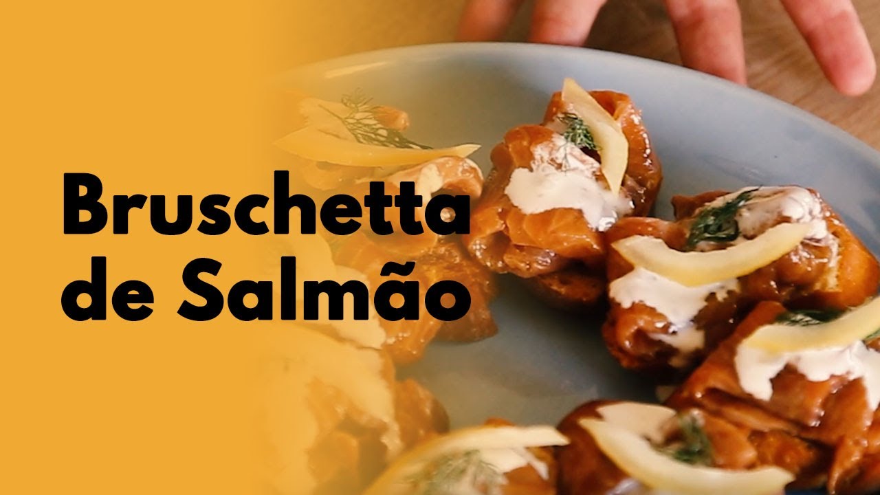 Bruschetta de Salmão [CozinhAZ]