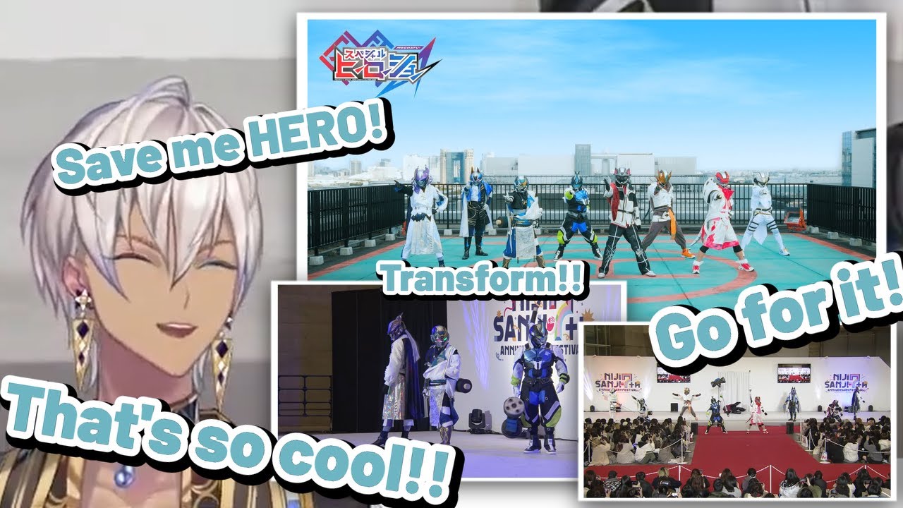 [ENG SUB] Ibrahim Gets Hyped Watching HERO SHOW [MECHATU-A]