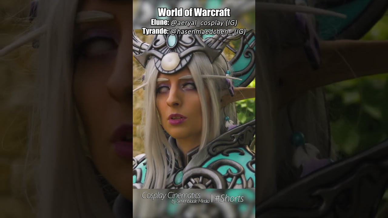 Amazing Cosplay: Moon Goddess Elune and her High Priestess Tyrande Whisperwind at DoKomi
