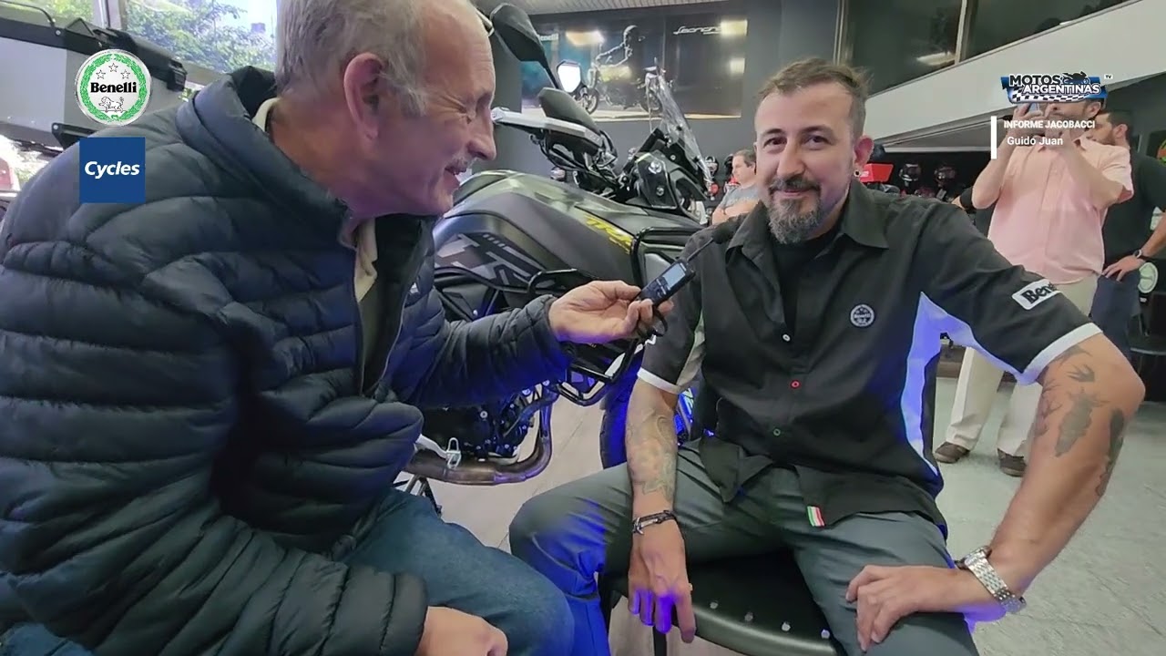 CHARLA DE MECÁNICOS LUCIANO  FERREYRA. Benelli TRK 702X