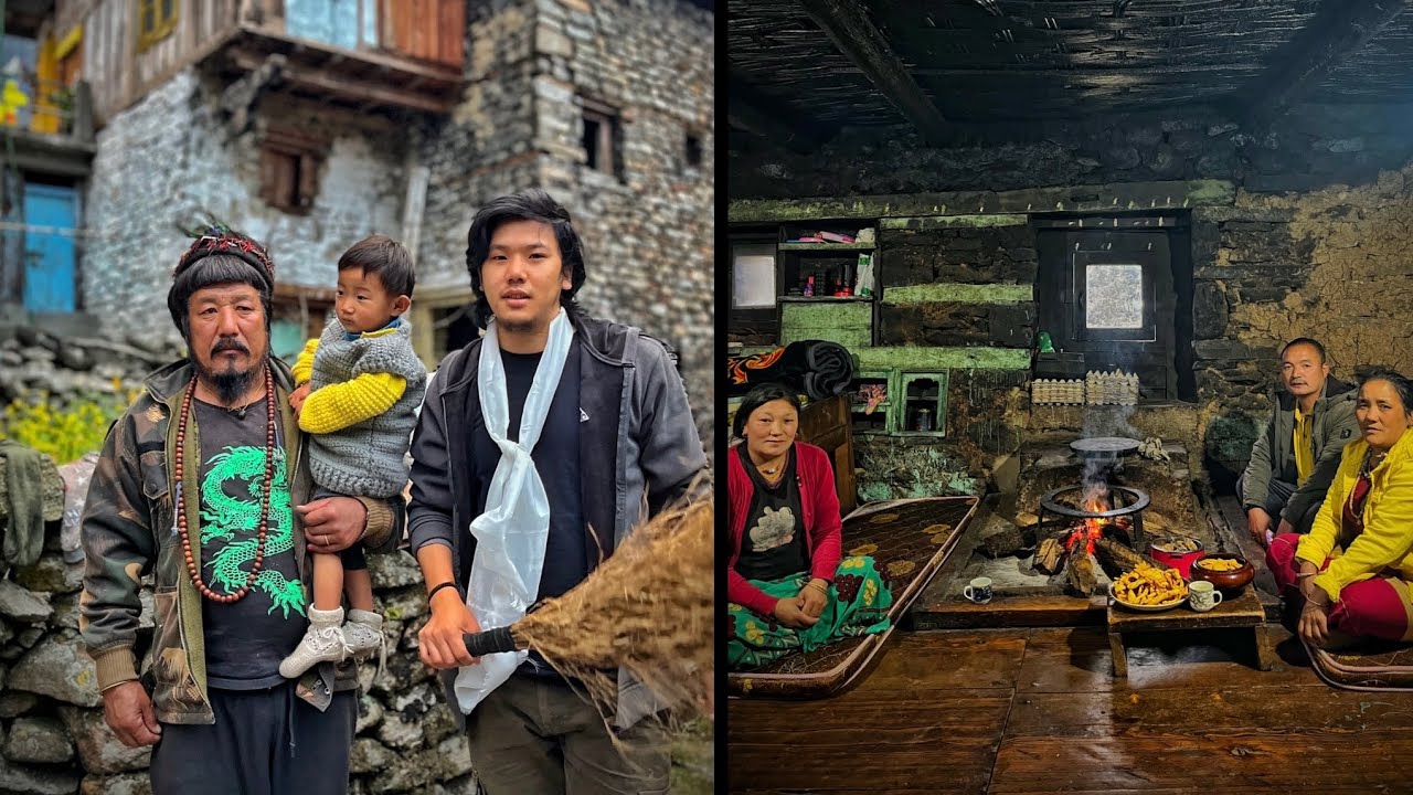 Primitive Life style near Tibet Border 🛖 Arunachal Pradesh | Lumla Tawang | Lenzing weekly