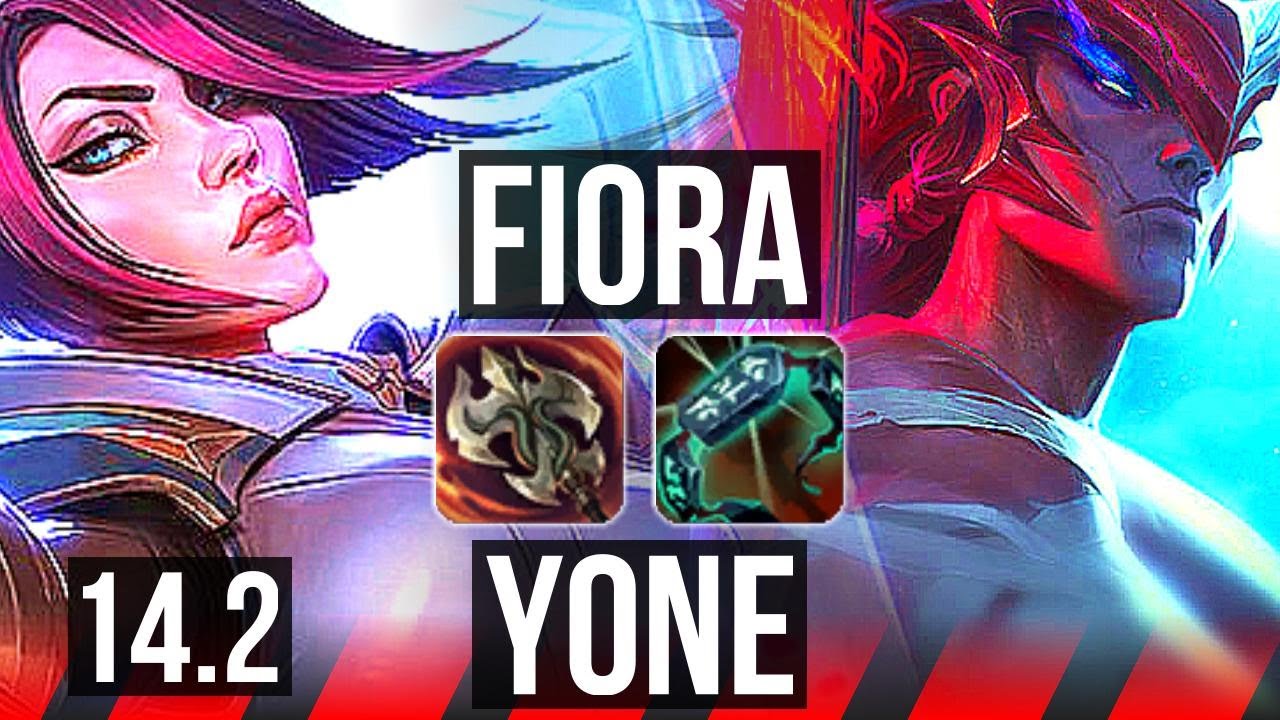 FIORA vs YONE (TOP) | 6/1/7 | KR Master | 14.2