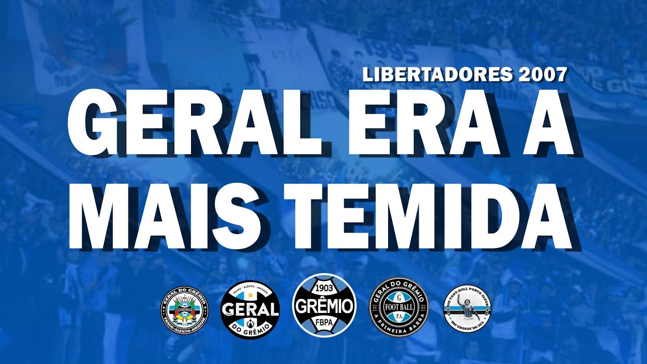 QUANDO A GERAL ERA A MAIS TEMIDA | GRÊMIO x SANTOS - LIBERTADORES 2007