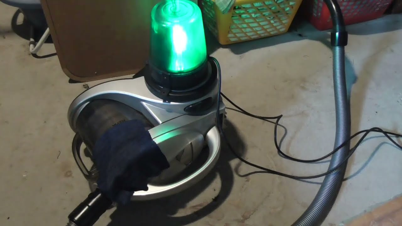 ABC Alarm Probetest mit der Sirene Staubsauger. Keine E57 im Einsatz.