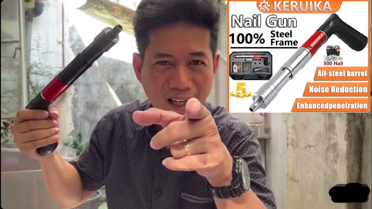 Nail Gun | Para sa mga DIY Tatay!