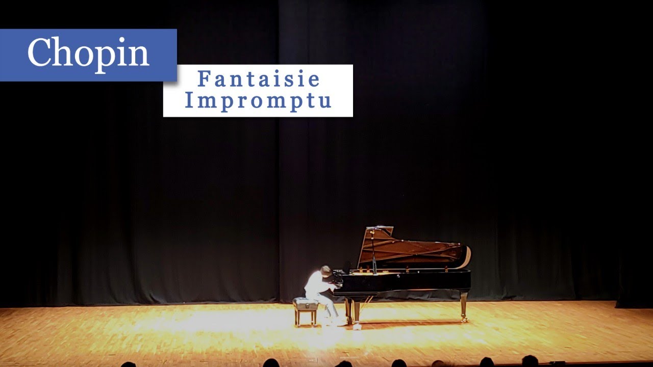 HK Youth Catania Music Competition - 1st Place | Chopin Fantaisie Impromptu Op. 66
