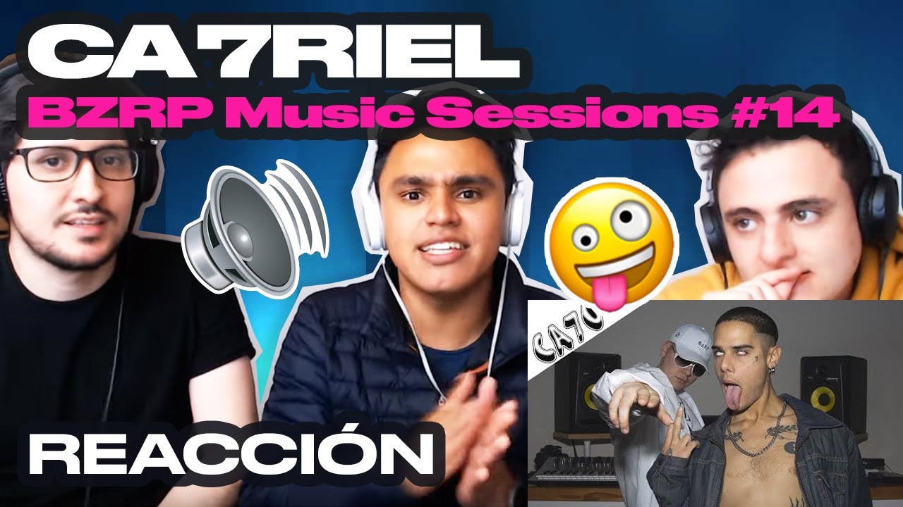 [Reacci&oacute;n] CA7RIEL || BZRP Music Sessions #14 - ANYMAL LIVE 🔴