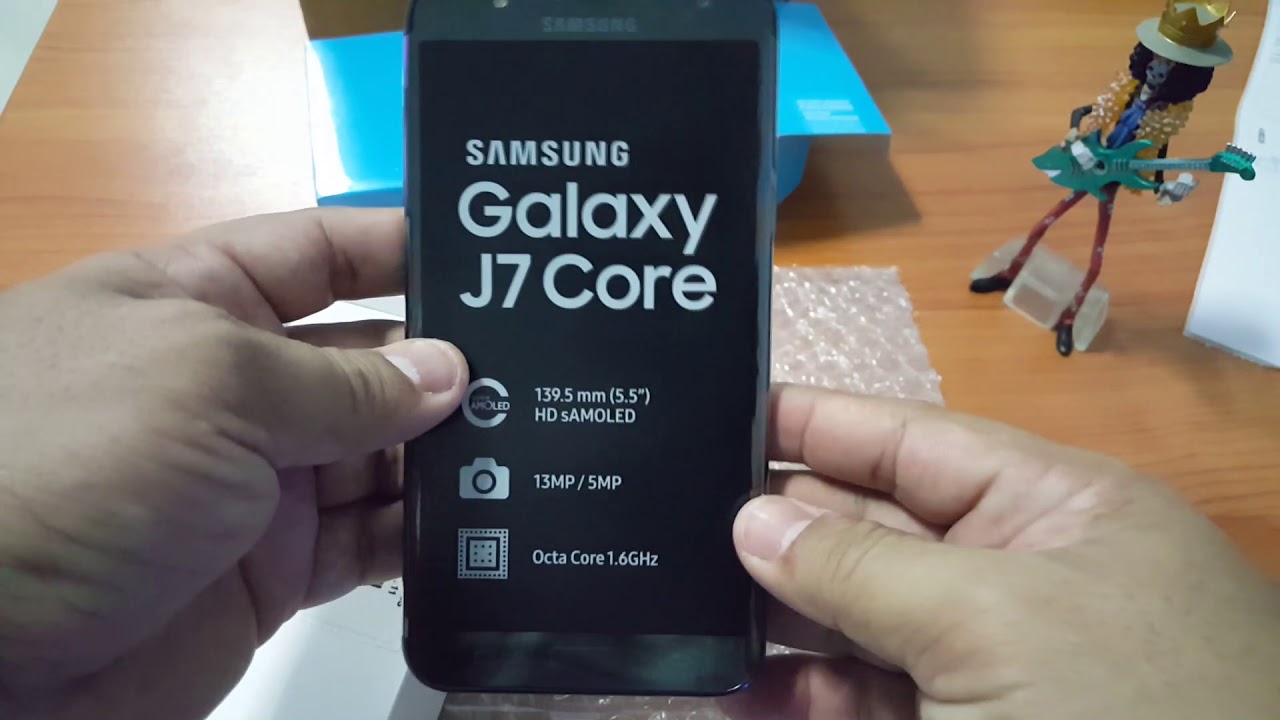 แกะกล่อง พรีวิว Samsung Galaxy J7 Core ราคาแค่ 5 พันนิดๆ จาก Lazada