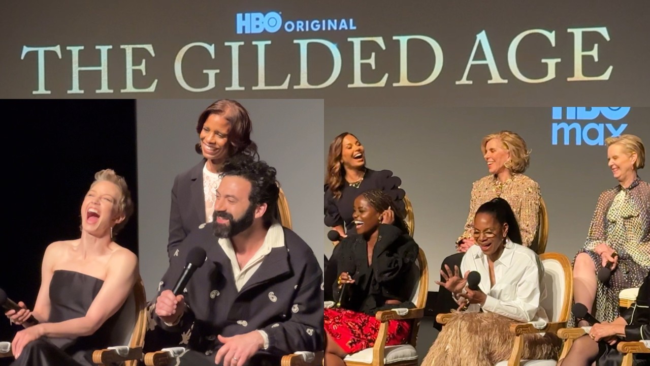 'The Gilded Age' Cast on Season 3 | Carrie Coon, Christine Baranski, Cynthia Nixon & Morgan Spector
