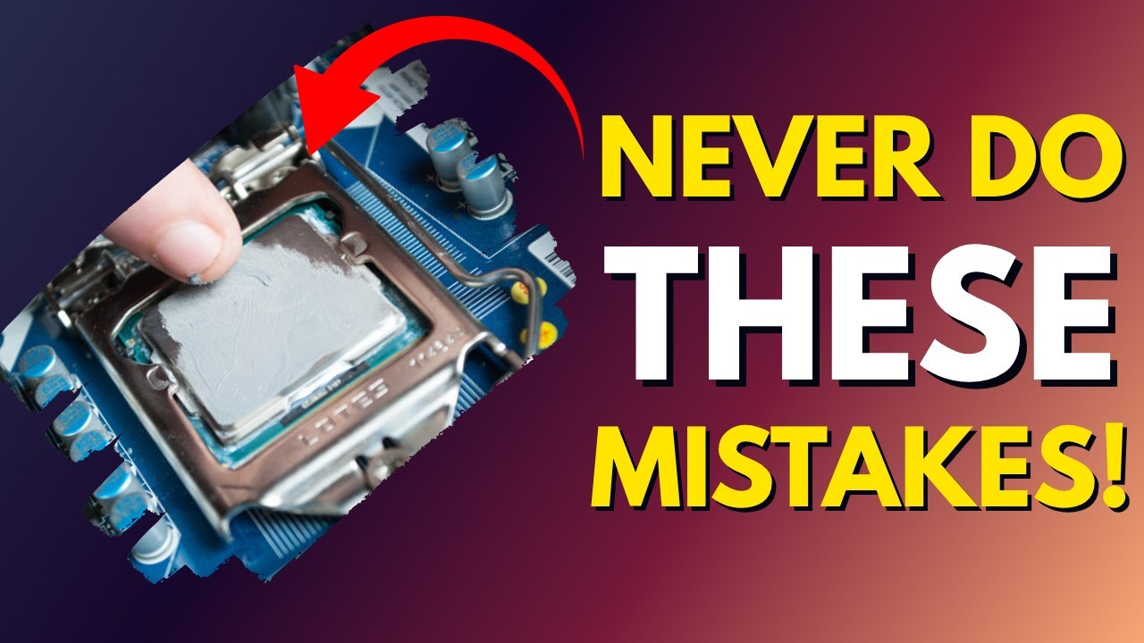 STOP Doing This to Your PC in 2025 &mdash; 7 Hardware Mistakes Every Gamer Regrets