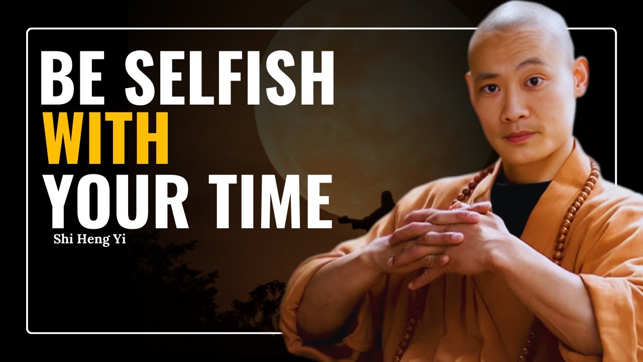 Be Selfish with Your Time  Best Motivational Speech by SHI HENG YI