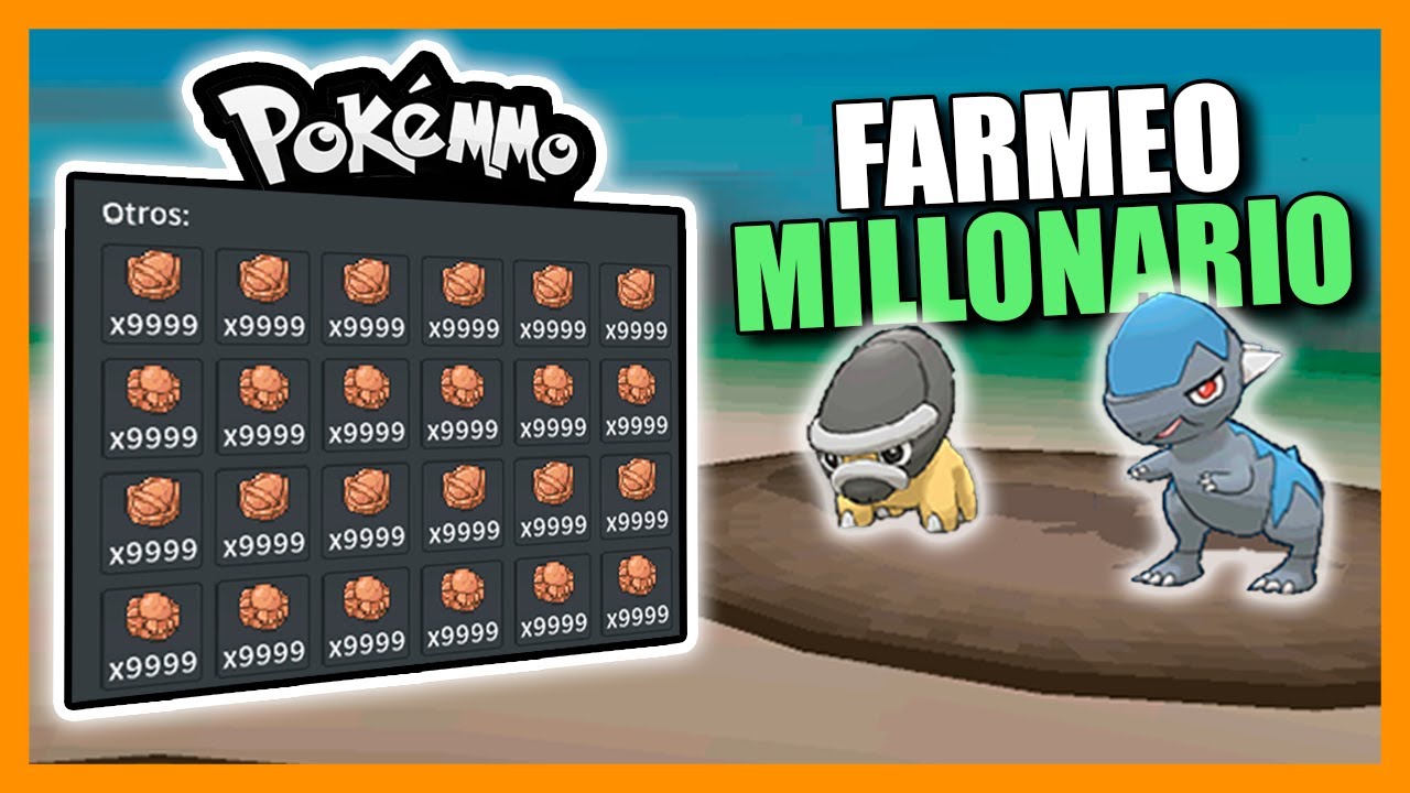 PokeMMO | 💰Guía de FARMEO de FÓSILES en SINNOH 2024
