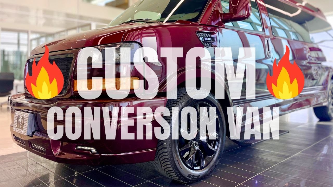 NEW FULLY CUSTOMIZED VAN: check out this GMC Savanna 2500 Conversion Van!