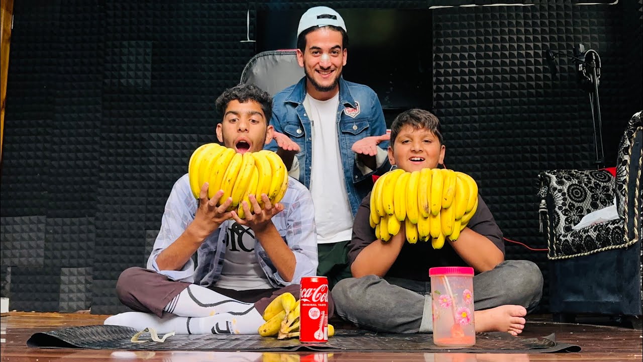 Banana eating challenge gone wrong😆 Danish ko hui ulti😭