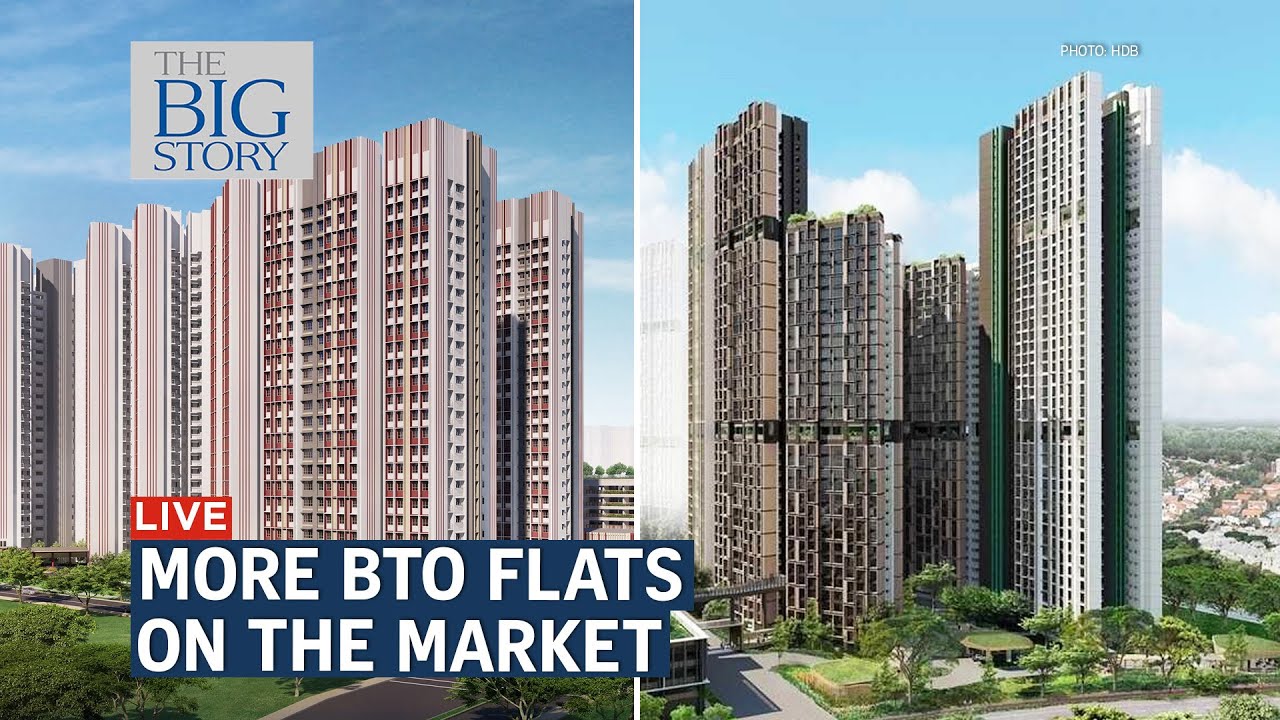 HDB launches 4,428 BTO flats for sale, including 2 projects under PLH model | THE BIG STORY