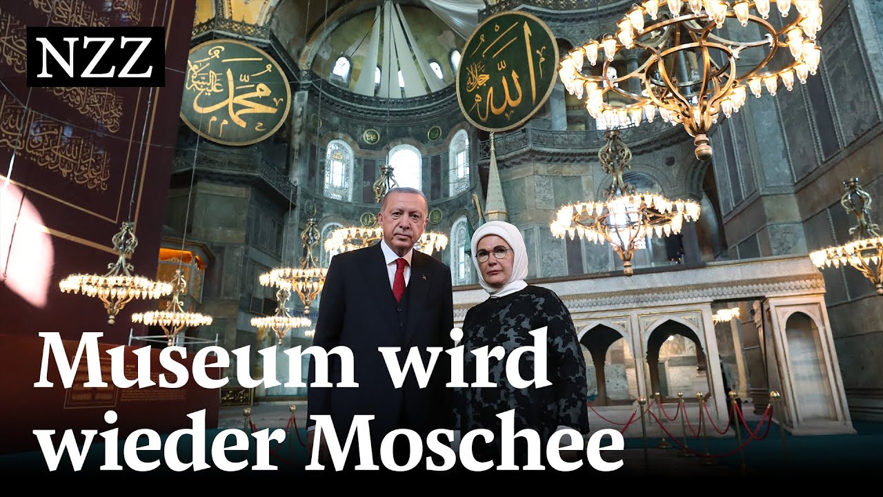 Türkei: Erdogan macht aus der Hagia Sophia wieder eine Moschee