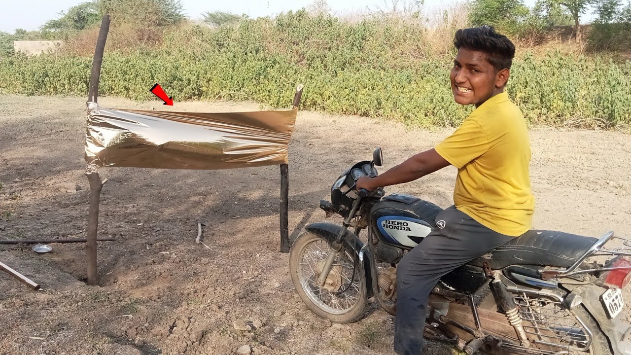 kya spendar baeek silavhar phoeel ko tod paegee?🤔क्या स्पेंडर बाईक सिलव्हर फॉईल को तोड पाएगी