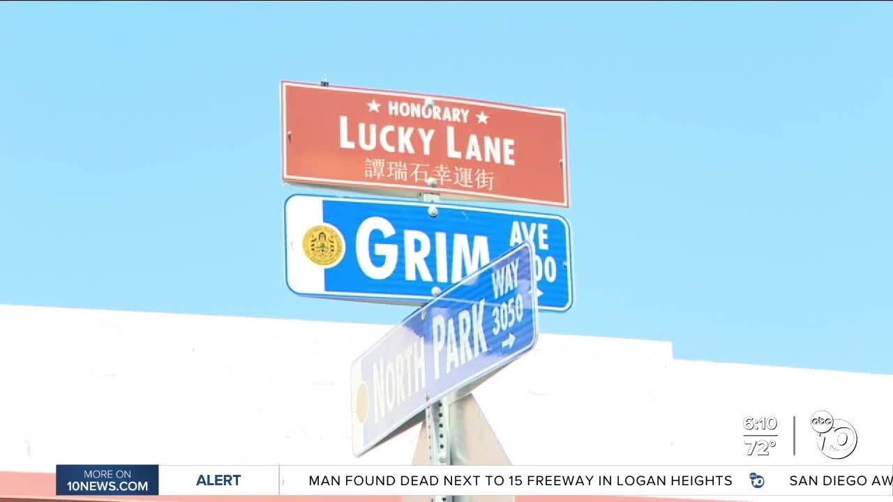 Remembering North Park restaurateur Lucky Wong with newly unveiled 