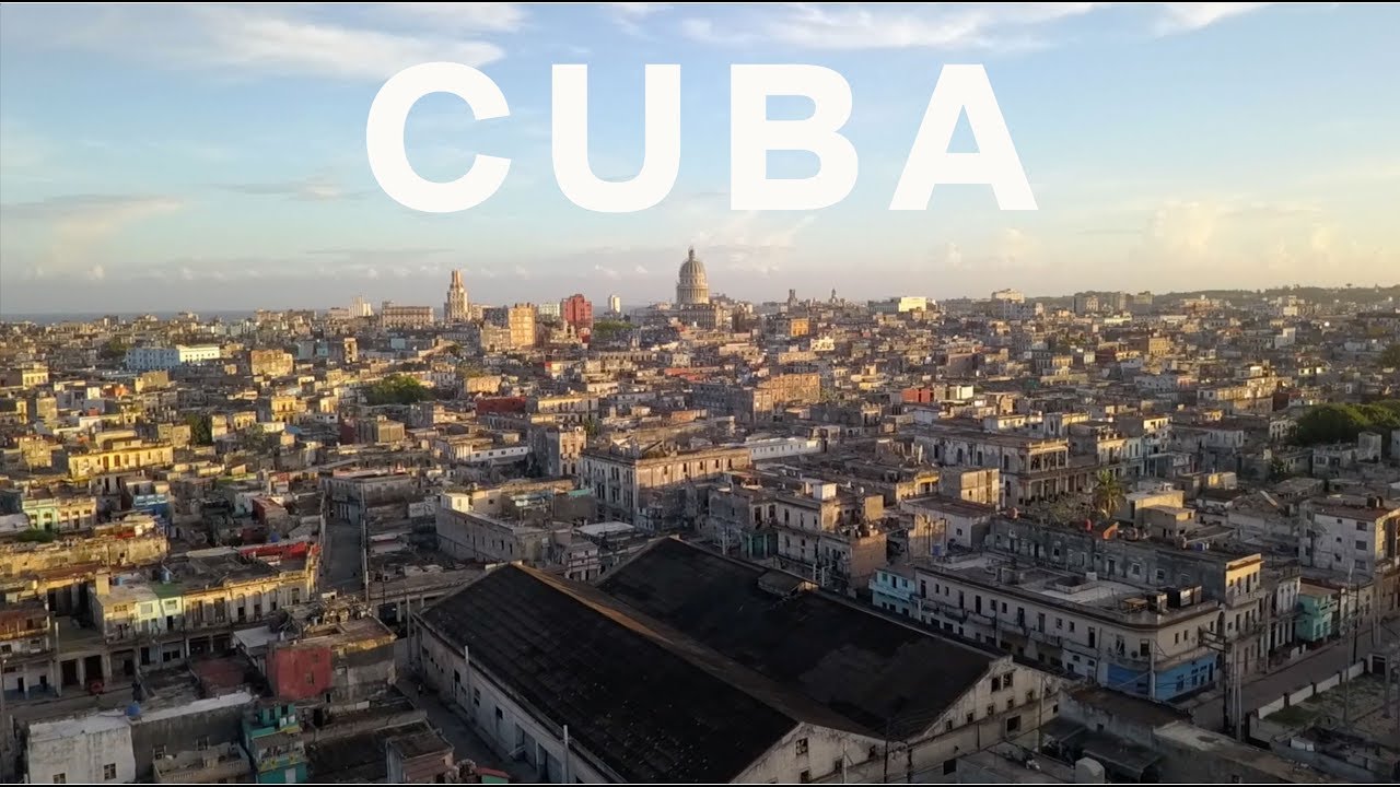 Cuba - Havana, Trinidad, Vinales, Santa Clara, Minicaragua (Oct 2017). Drone 4k