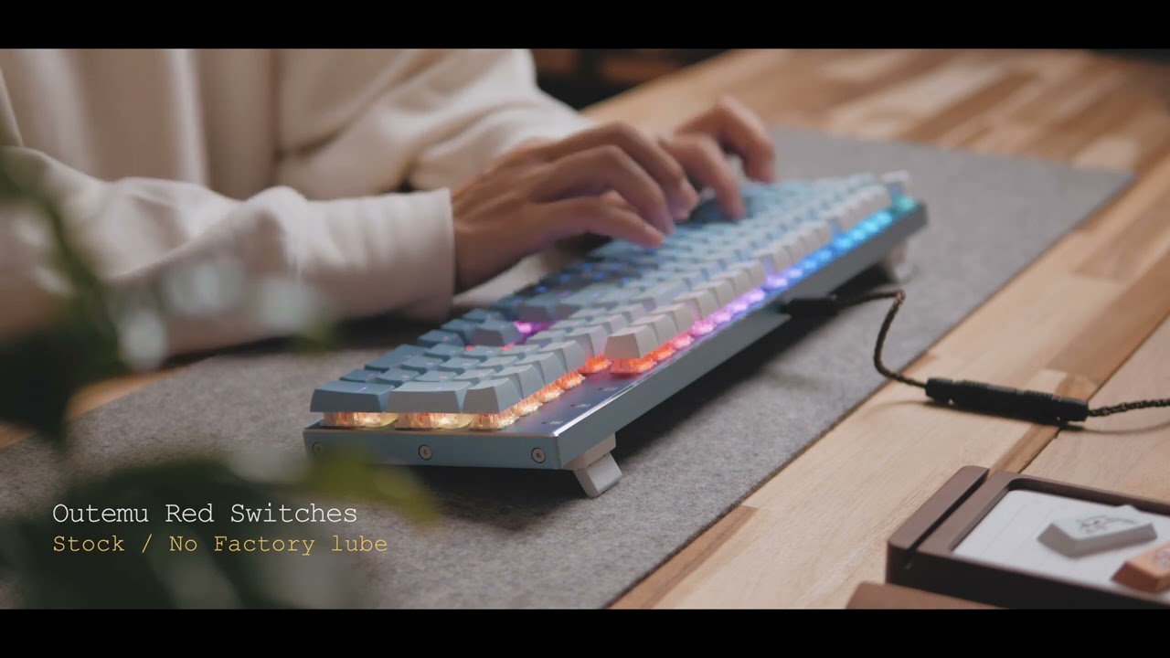Redragon K556 SE RGB LED Backlit Wired Mechanical Gaming Keyboard Sound Test