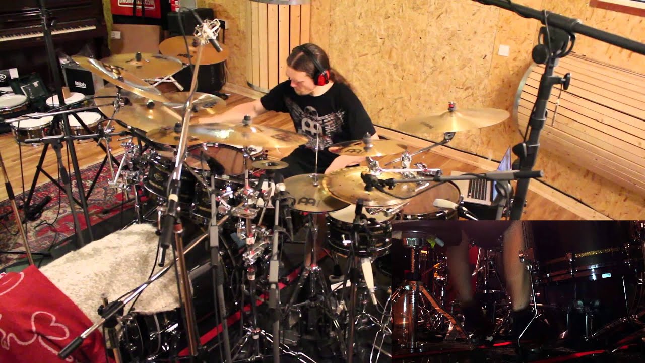 Peter Wildoer tracking drums for James LaBrie - Impermanent Resonance, February 2013_Episode 2