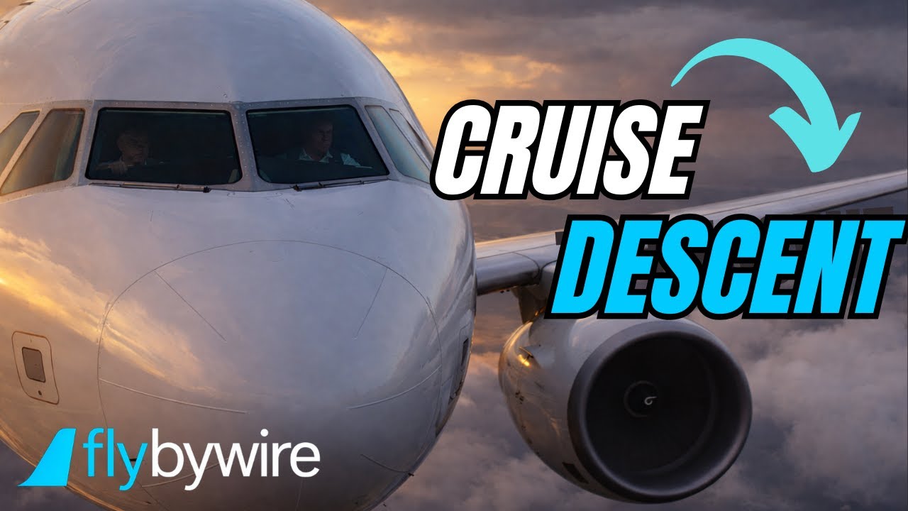 CRUCERO y DESCENSO en Airbus A320 | MSFS Tutorial Realista