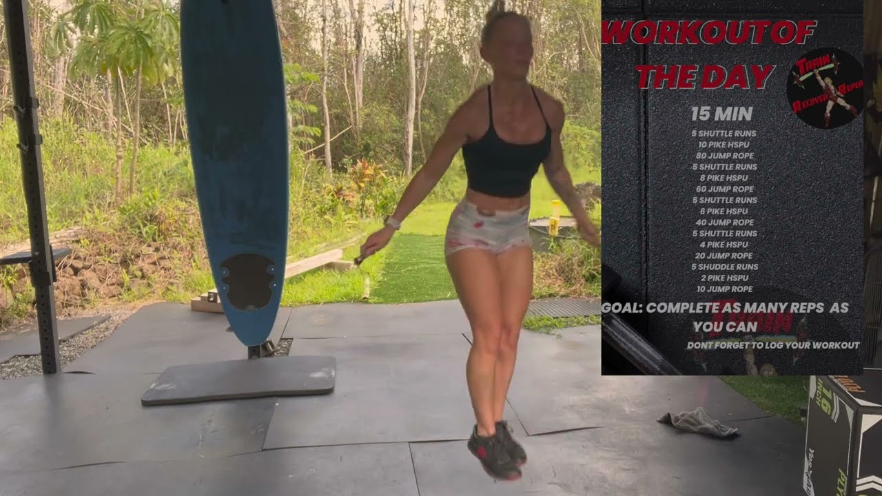 DAY 37 Runnin' Rope / Passion 77 free exercise project #noequipment