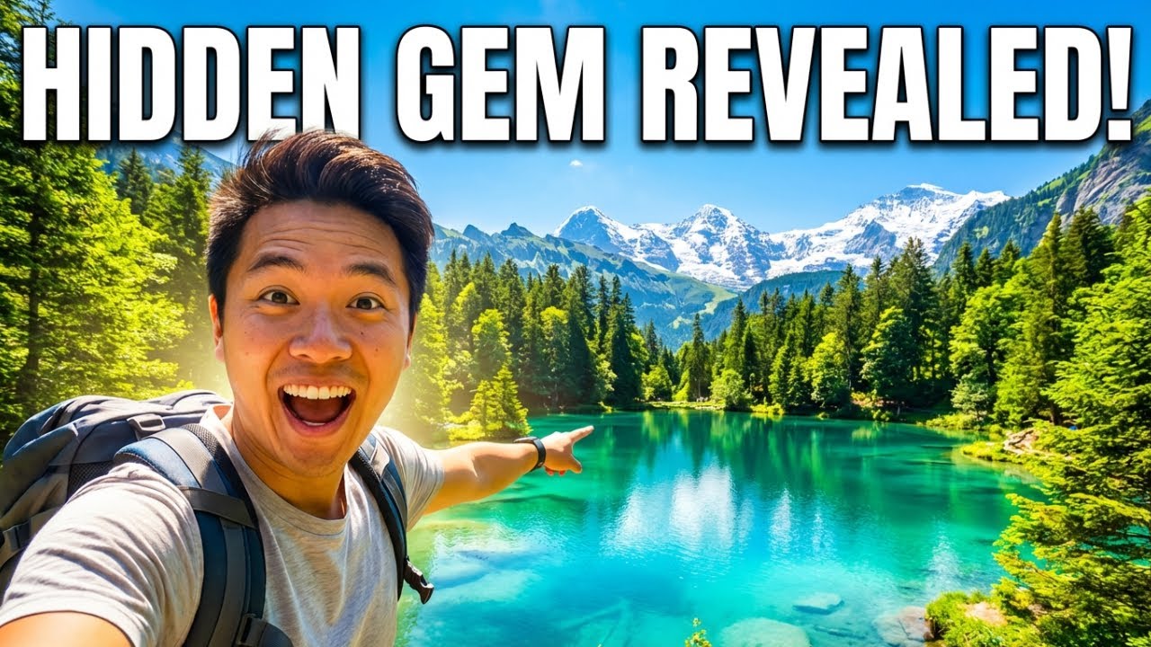 Ce petit lac bleu en Suisse cache un secret incroyable