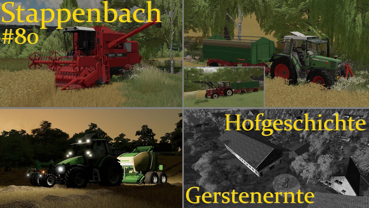 [LS22] Hofgeschichte und Gerstenernte | #80 | Stappenbach W.I.P