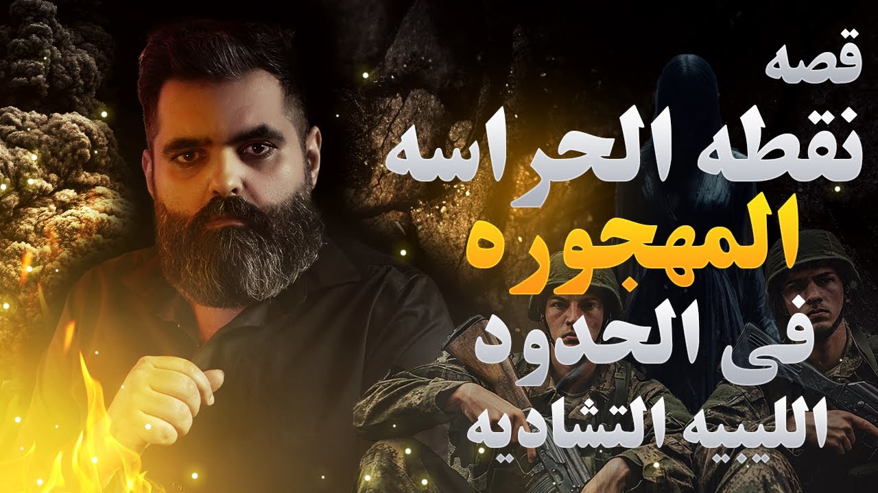 نقطة الحراسه المهجوره في الحدود الليبيه التشاديه