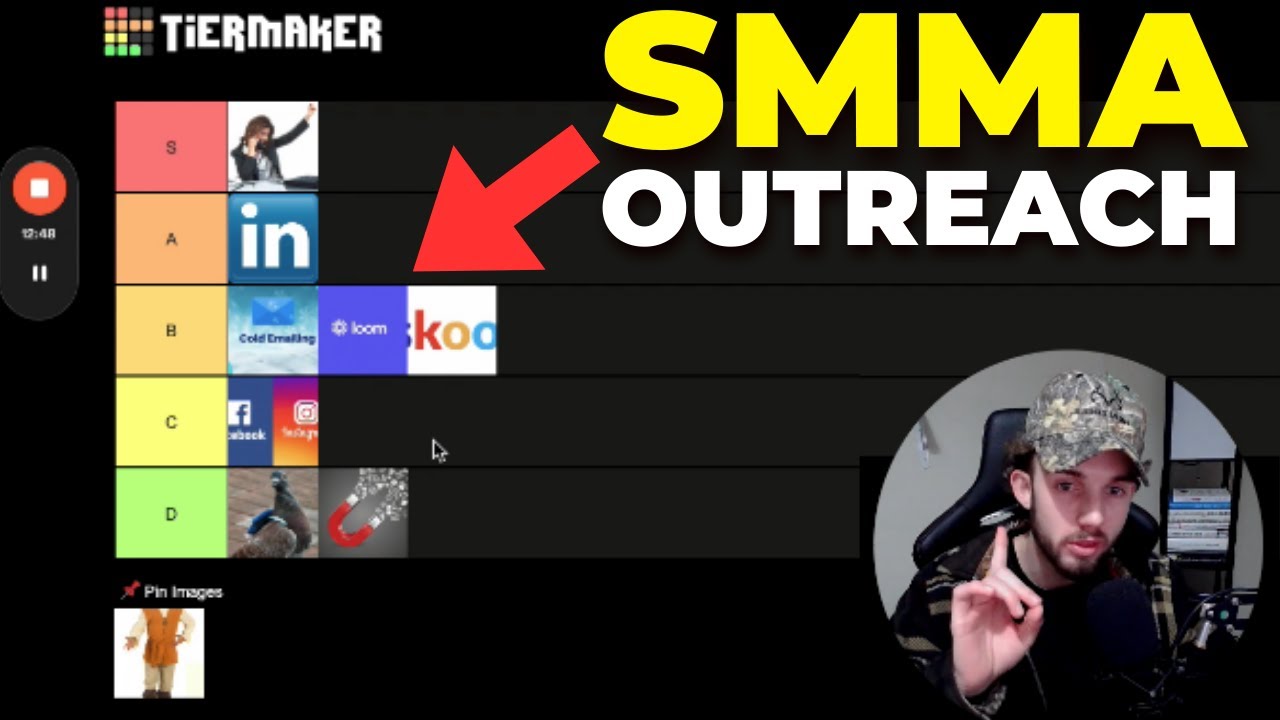Ranking SMMA Outreach Methods (2025 Tier List)