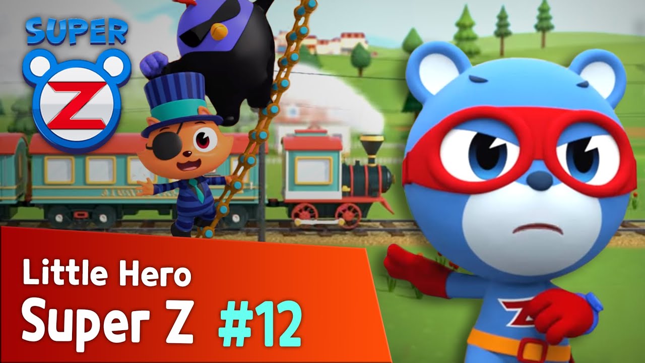 [Super Z] Маленький герой Super Z Эпизод 12 l Сонный поезд!