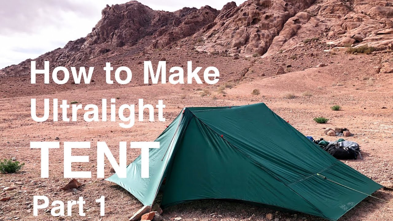 Как сделать сверхлегкую двухместную палатку в стиле «дуплекс» MYOG DIY 34.5oz