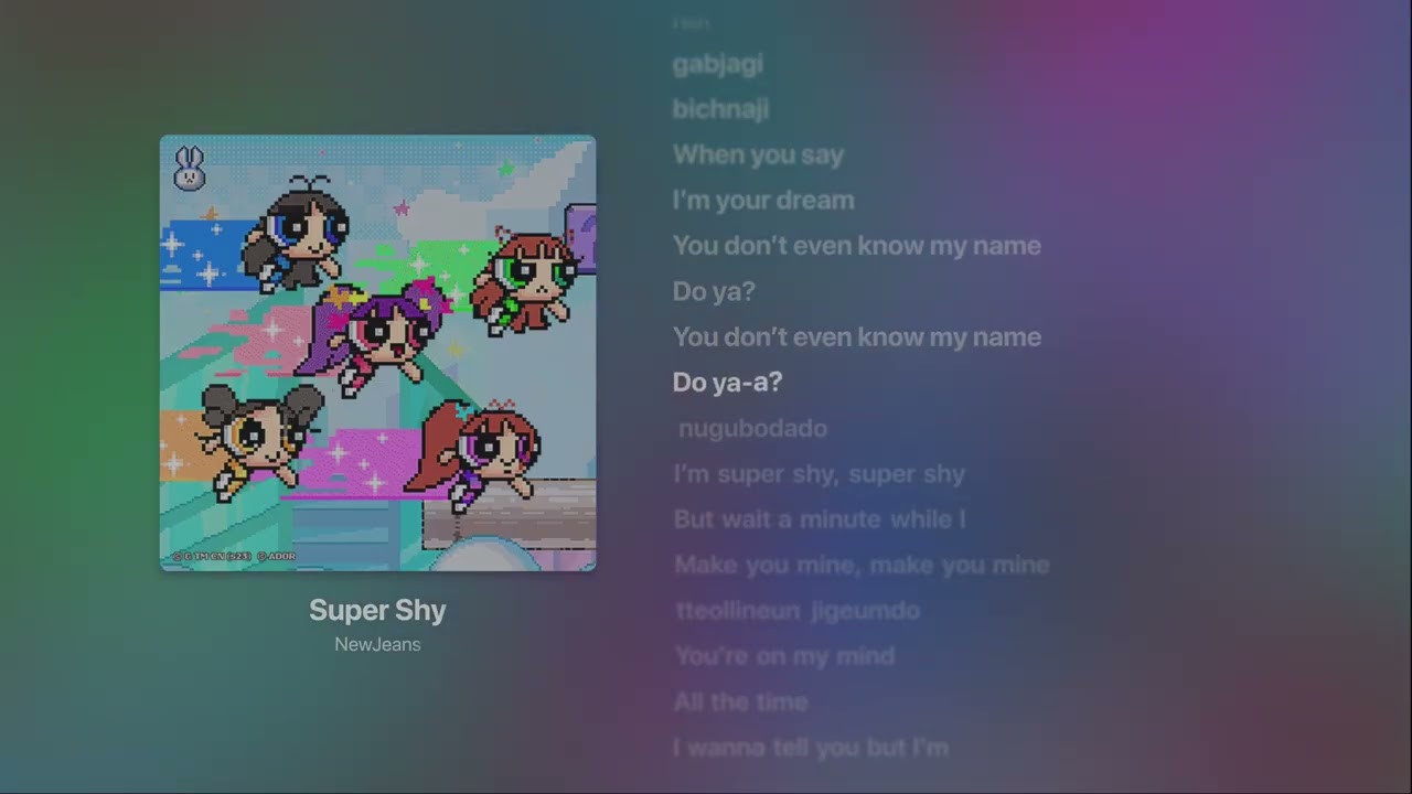 NewJeans - Super Shy (Lyrics)