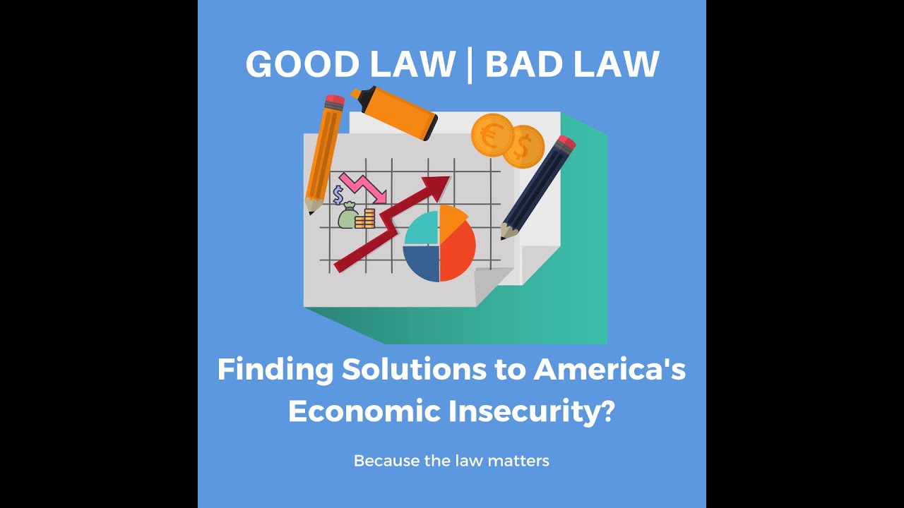 The Menace of Economic Insecurity: A Conversation w/ Michael Graetz
