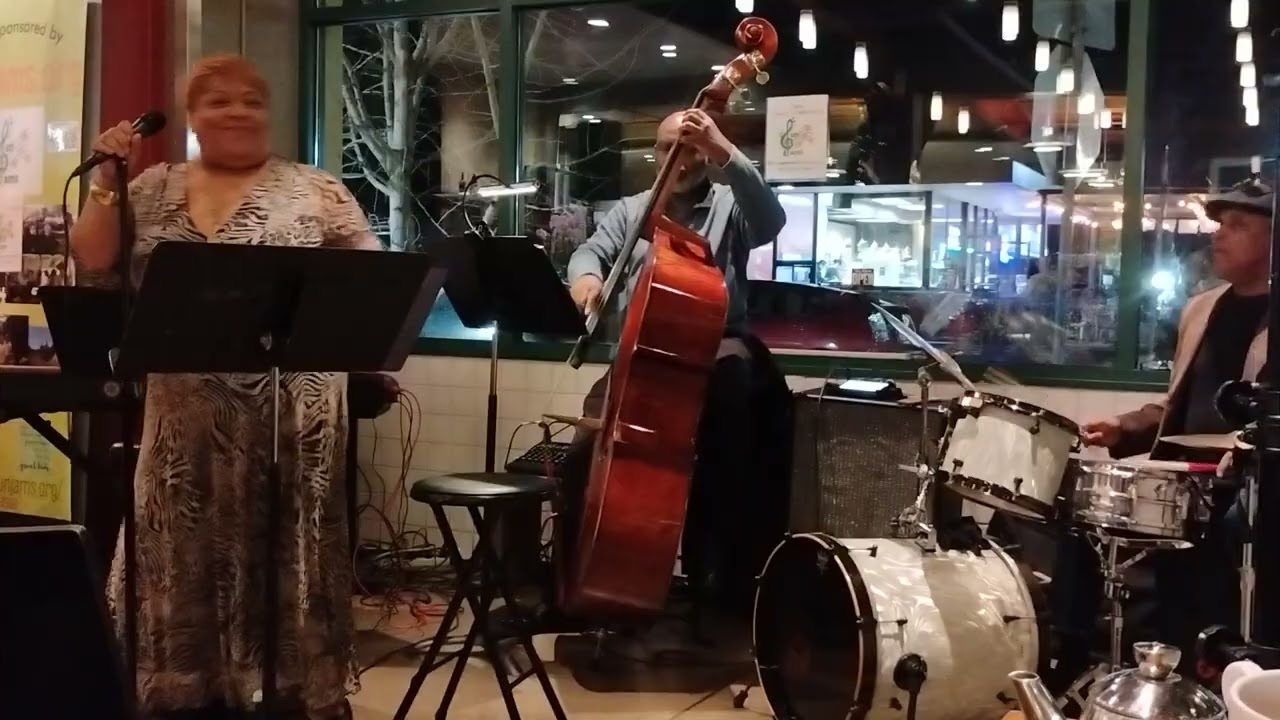 I Got Rhythm - Rhonda Benin and her Jazz Trio, featuring vocal trumpet/scat and drum solo, 2 of 7