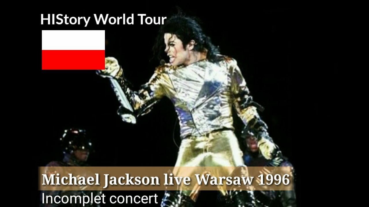 Michael Jackson — HIStory Tour live in Warsaw 1996 (Pro Footage)