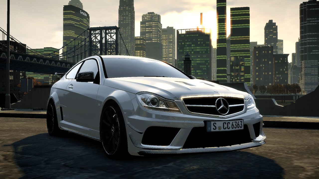 GTA IV 2012 MERCEDES-BENZ C63 AMG BLACK SERIES CRASH TESTING