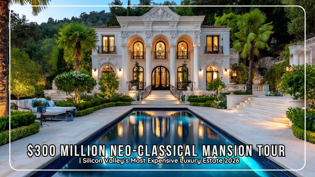 Inside Silicon Valley’s $300M Mega Mansion 💎 | Ultimate Luxury Home Tour 2026