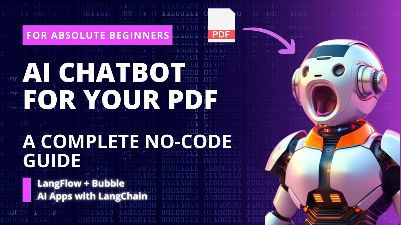 LangFlow and Bubble - A Lethal Combo To Build a ChatPDF App!!!