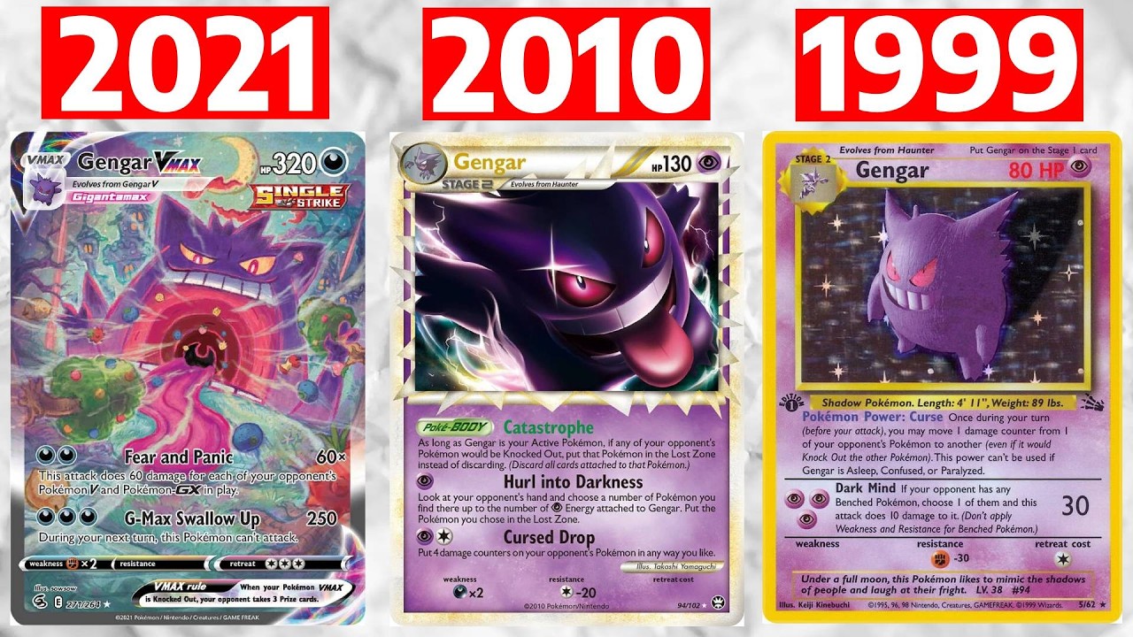 EVERY Gengar Pokemon Card EVER