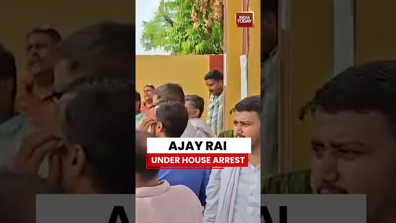Congress Leader Ajay Rai Placed Under House Arrest Amid Political Tension #congress