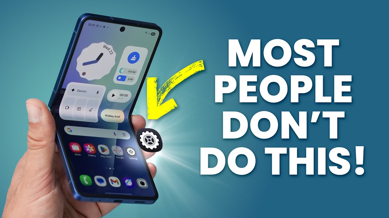 Galaxy Z Flip 7 First Things To Do ( 17 Beginner Tips & Tricks ) Part 1 of 3